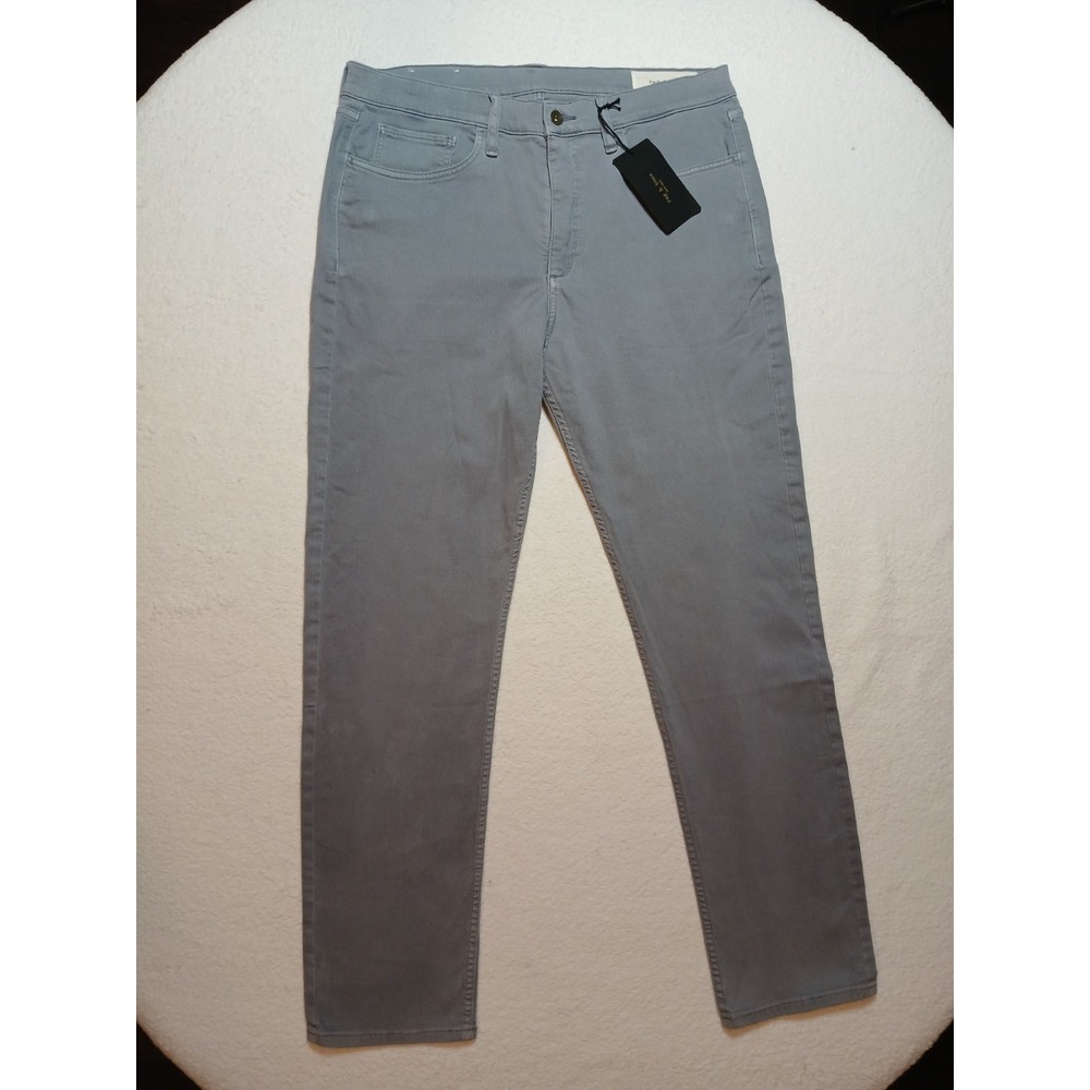 NWT Rag & Bone Fit 2 Slim Jeans Pants 36x32 Country Blue Gray Stretch Cotton